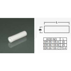 ER.09.135 ZR 8x30mm Alümina çubuk klavuz-rode guıdes